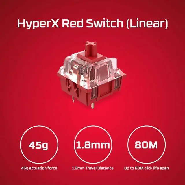 Alt view image 5 of 5 - Hyperx Alloy Origins 60% Keyboard - Arabic