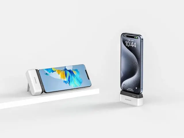Alt view image 2 of 5 - Porodo 5000mAh Power Bank with Type-C Connector - White