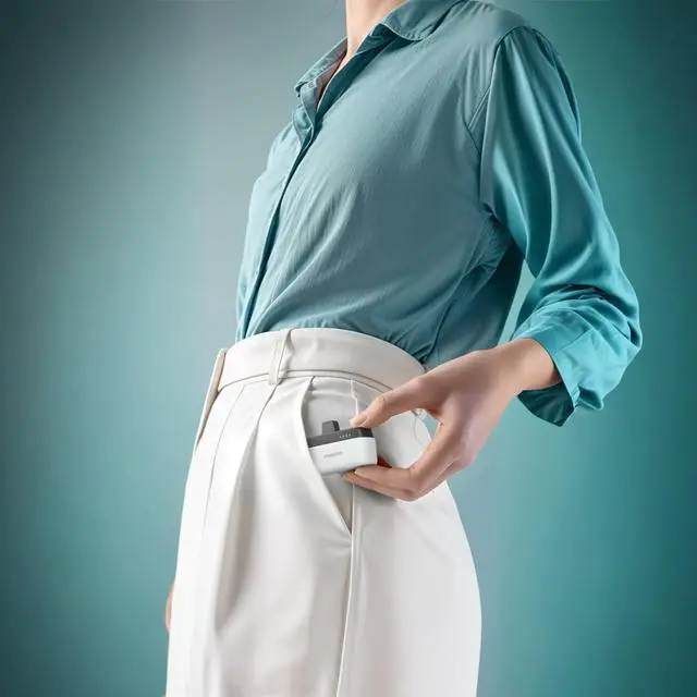 Alt view image 3 of 5 - Porodo 5000mAh Power Bank with Type-C Connector - White