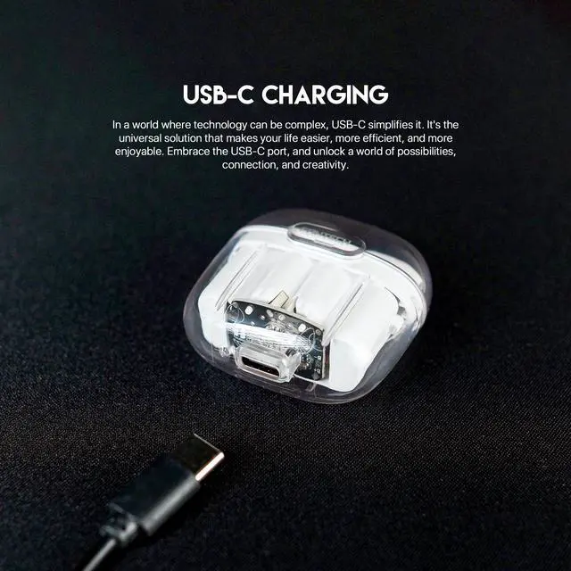 Alt view image 4 of 6 - Fantech TW10 True Wireless Earset - White