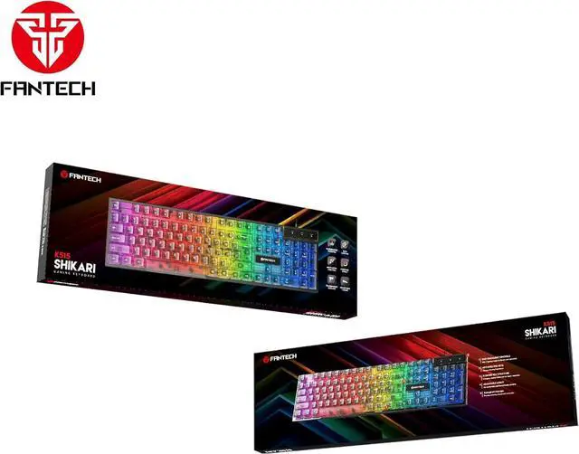 Alt view image 6 of 6 - Fantech K515 Wired Gaming Keyboard - Black