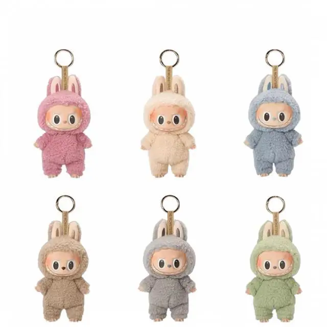 Alt view image 3 of 5 - Labubu Exciting Macaron Plush toy v1