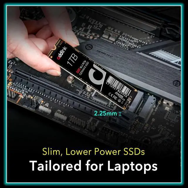 Alt view image 4 of 6 - Addlink S85 NVMe Gen 4 M.2 - 1TB