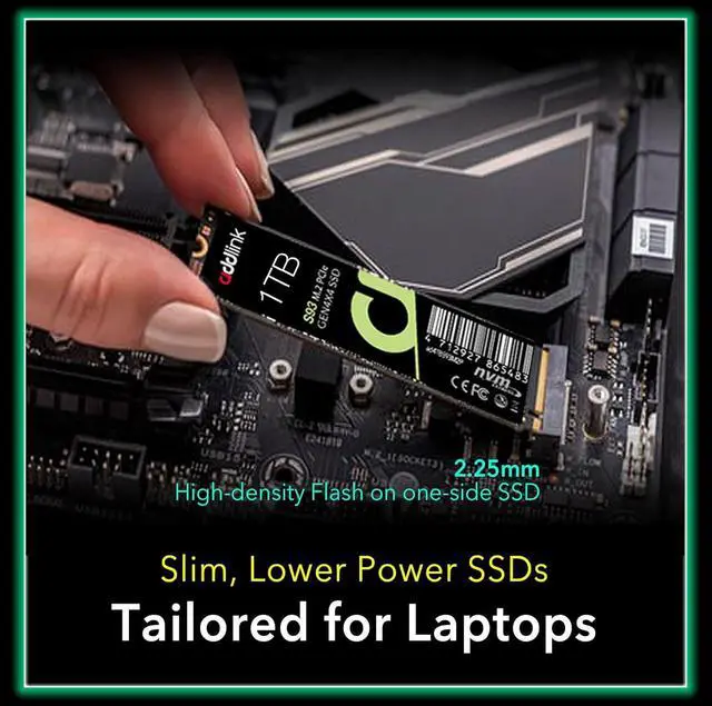 Alt view image 4 of 5 - Addlink S93 NVMe Gen 4 M.2 - 1TB
