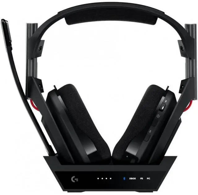 Alt view image 2 of 7 - Astro A50 LIGHTSPEED Wireless Gaming Headset Gen5 + Base Station [PS5 - PC - PS4 - Xbox ] - Black