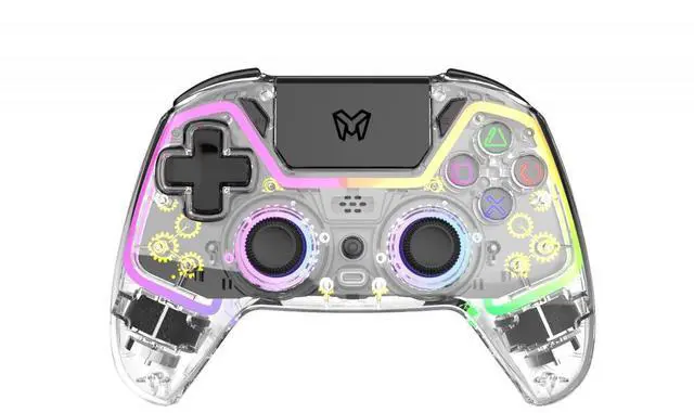 Main image of EMG Gaming Controller - Artic Glow P401 - PS4