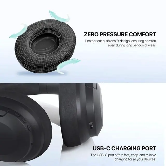 Alt view image 6 of 7 - Fantech WH05A Wireless Headphone - Grey