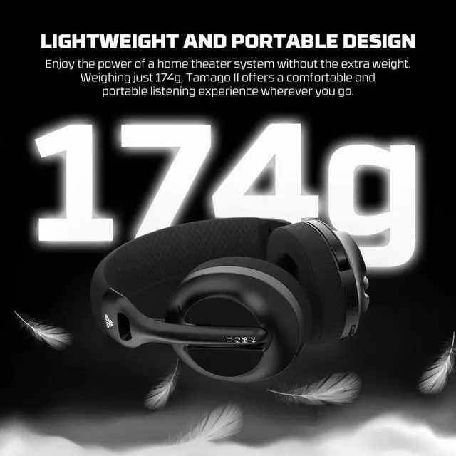 Alt view image 7 of 7 - Fantech WHG04 Wireless Headset - White