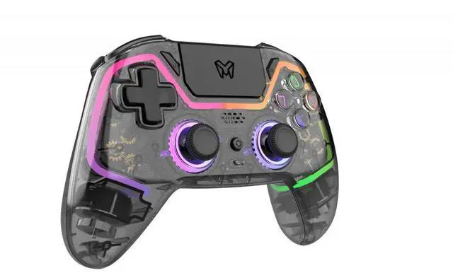 Alt view image 3 of 6 - EMG Gaming Controller - Artic Smoke P504