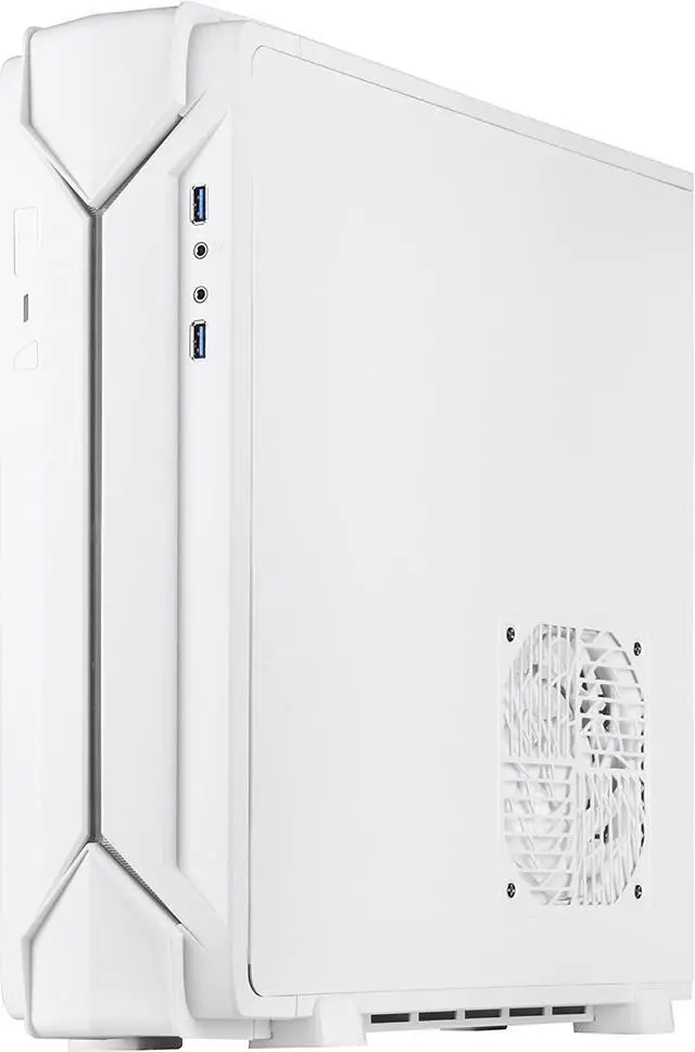 Alt view image 2 of 6 - SilverStone Technology Slim Computer Case for Mini-Itx Motherboards with Integrated Addressable RGB Lighting