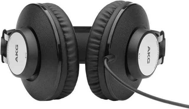 Alt view image 5 of 5 - AKG Pro Audio K72 Over-Ear, Closed-Back, Studio Headphones, Matte Black