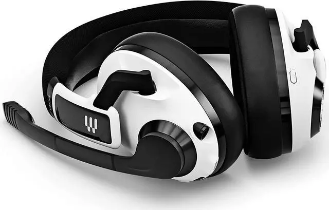 Alt view image 2 of 7 - EPOS  - Closed Acoustic Gaming Headset With Bluetooth - USB-A PC & 3.5mm Console Cable - Dual Microphones - Lightweight - Easy Adjustment - Long Battery Life - Multi-Platform Compatible White