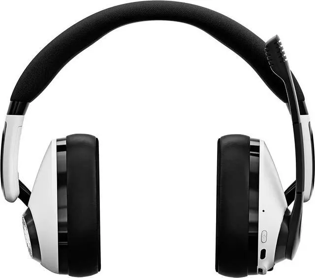 Alt view image 3 of 7 - EPOS  - Closed Acoustic Gaming Headset With Bluetooth - USB-A PC & 3.5mm Console Cable - Dual Microphones - Lightweight - Easy Adjustment - Long Battery Life - Multi-Platform Compatible White