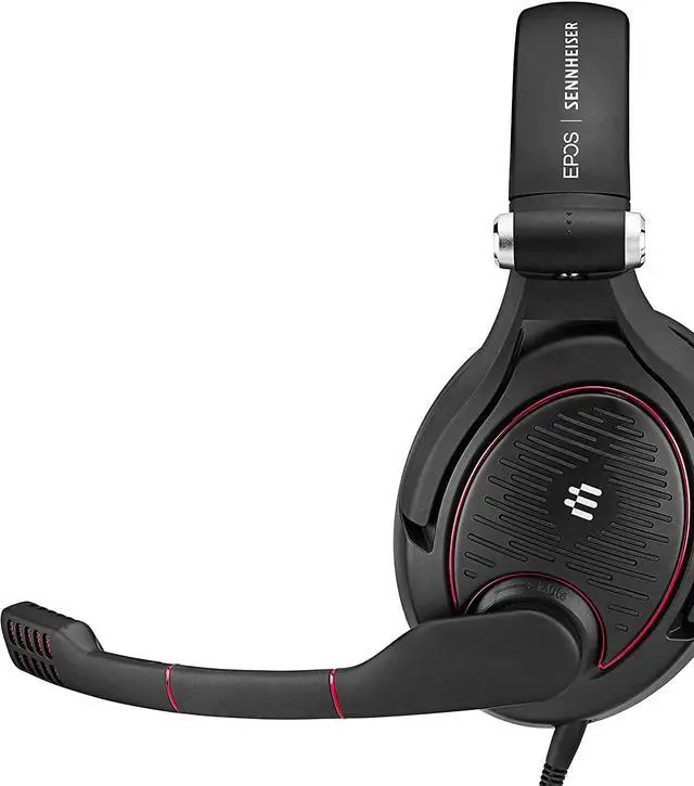 Alt view image 5 of 7 - EPOS I SENNHEISER Gaming Headset, Closed Acoustic with Noise Cancelling Microphone, Foldable, Flip-to-mute, Ligthweight, PC, Mac, Xbox One, PS4, Nintendo Switch, and Smartphone compatible.