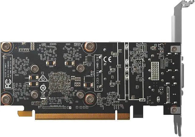 Alt view image 3 of 6 - ZOTAC Gaming Graphics Card GeForce GTX 1650 LP, 4GB GDDR6 128-Bit, Super Compact, Low-Profile
