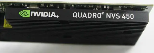 Alt view image 3 of 6 - PNY Nvidia Quadro NVS 450 High Profile 512MB PCI-E Graphics Card VCQ450NVS-X16