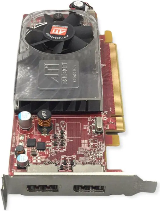 Alt view image 3 of 5 - For Dell Radeon B403 Video Graphic Card PCI-E 2x Display Port 102-B40319 0C120D