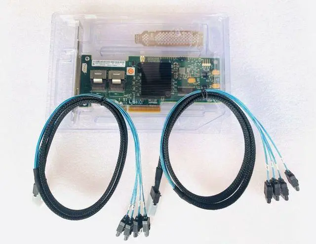 Alt view image 2 of 5 - LSI 9211-8i 6G SAS HBA FW:P20 IT Mode ZFS FreeNAS unRAID 2* SFF-8087 SATA US