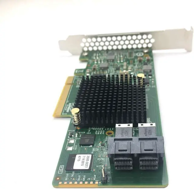Alt view image 2 of 4 - LSI Logic MegaRAID SAS 9341-8i Single 8 Port SATA/SAS PCI-E 3.0 12Gb/s Controller Card