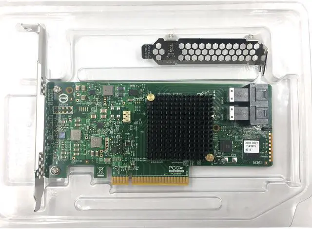 Alt view image 4 of 4 - LSI Logic MegaRAID SAS 9341-8i Single 8 Port SATA/SAS PCI-E 3.0 12Gb/s Controller Card