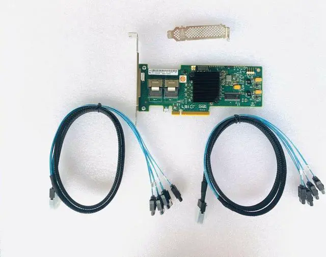 Alt view image 3 of 3 - LSI 6Gbps 9240-8i FW:P20 LSI 9211 IT Mode ZFS FreeNAS unRAID +2*SFF-8087 SATA