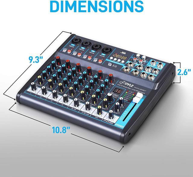 Professional Audio Mixer Sound Board Console Desk System Interface