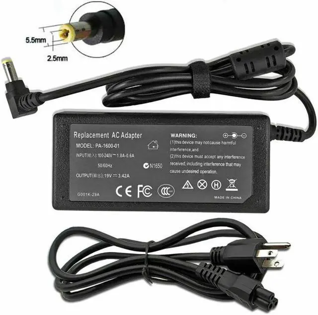 Main image of AC Adapter For ASUS TUF Gaming VG27AQ VG27BQ VG27VQ Monitor Power Supply Cord