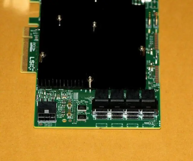 Alt view image 5 of 5 - LSI SAS9300-16i 16-Port 12Gb/s SAS/SATA HBA 3.0 PCI-Express x8 Controller Card