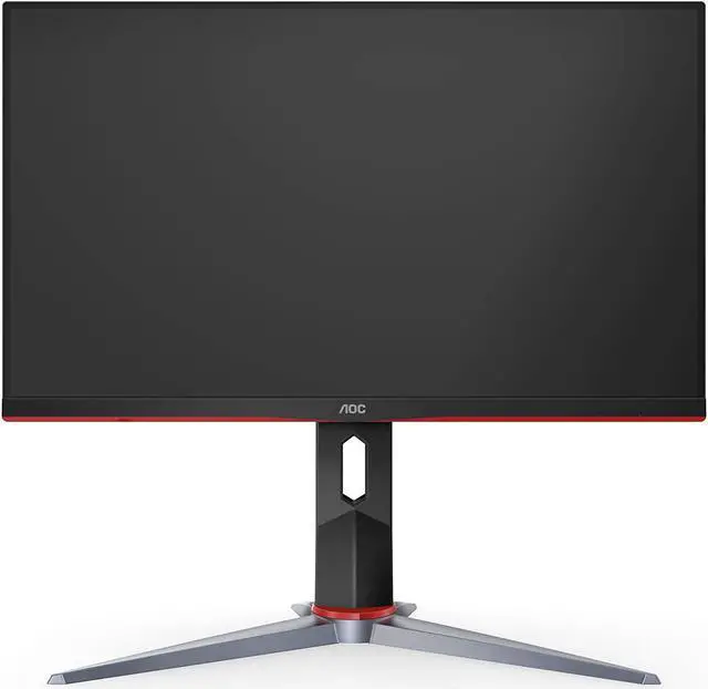 Alt view image 2 of 7 - AOC 24" Frameless Gaming IPS Monitor, FHD 1080P, 1ms 144Hz, Freesync, HDMI/DP/VGA, Height Adjustable, 3-Year Zero Dead Pixel Guarantee,Black/Red