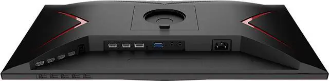 Alt view image 7 of 7 - AOC 24" Frameless Gaming IPS Monitor, FHD 1080P, 1ms 144Hz, Freesync, HDMI/DP/VGA, Height Adjustable, 3-Year Zero Dead Pixel Guarantee,Black/Red