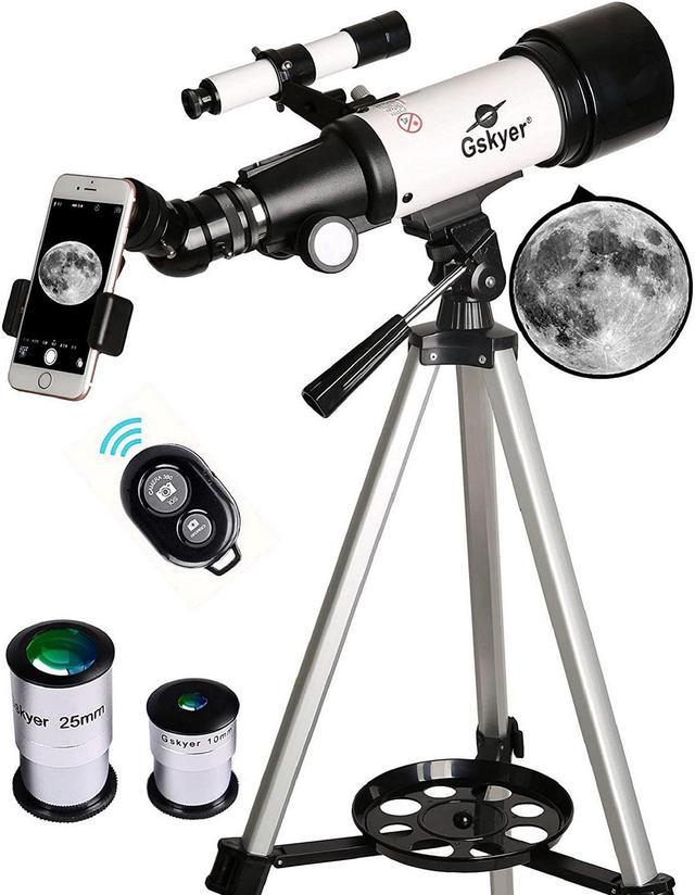 Telescope deals for Kids & Adults - 70mm Aperture 500mm AZ Mount Fully Multi-Coated