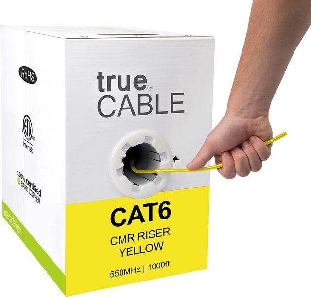 Southwire 1,000 ft. 23/4 Solid CU CAT6 CMR (Riser) Data Cable in