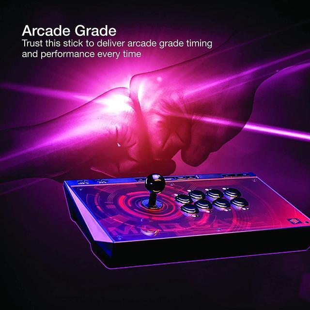Alt view image 4 of 6 - The Authentic EGO Arcade Fight Stick for PS4, Xbox One, Nintendo Switch and PC (Windows Direct and X-Input)