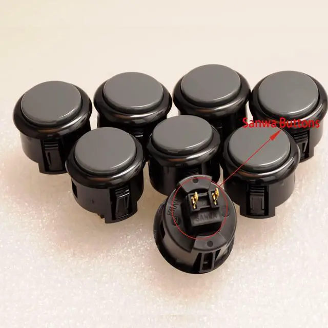 Alt view image 3 of 5 - Arcade Fight Stick F300 Elite with Sanwa Buttons and Sanwa Joysticks for Xbox Series X/PS4/PS3/Xbox One/Xbox 360/Nintendo Switch/Android/PC Windows/NEOGEO Mini/SEGA MEGA Drive/SEGA Genesis
