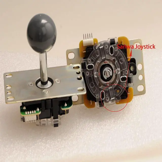 Alt view image 4 of 5 - Arcade Fight Stick F300 Elite with Sanwa Buttons and Sanwa Joysticks for Xbox Series X/PS4/PS3/Xbox One/Xbox 360/Nintendo Switch/Android/PC Windows/NEOGEO Mini/SEGA MEGA Drive/SEGA Genesis