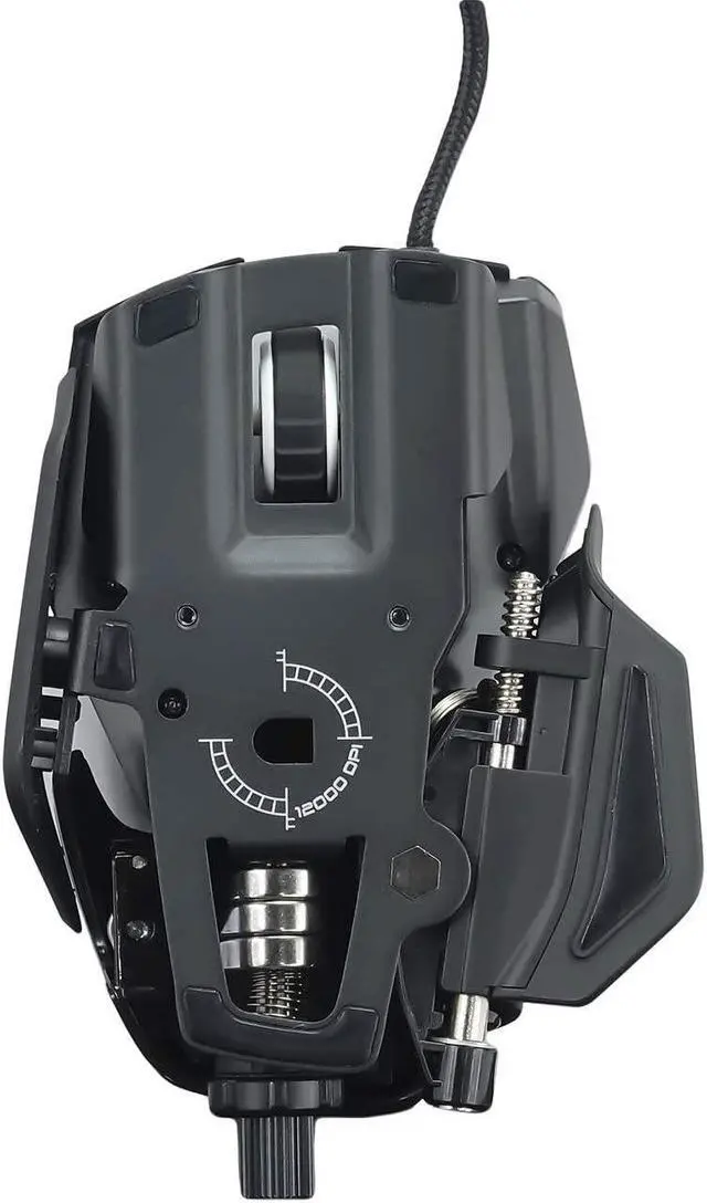 Alt view image 6 of 6 - The Authentic R.A.T. 8+ Fully Adjustable Wired Gaming Mouse - 16000 DPI Optical Sensor - 11 Programmable Buttons and RGB Lighting - Black