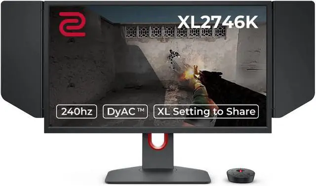 Main image of 27" Gaming Monitor 240Hz | DyAc+ | Color Vibrance | Black eQualizer for Competitive Edge | Enhanced Height, Tilt and Base Adjustment | XL Setting to Share | S-Switch | Shield | VESA