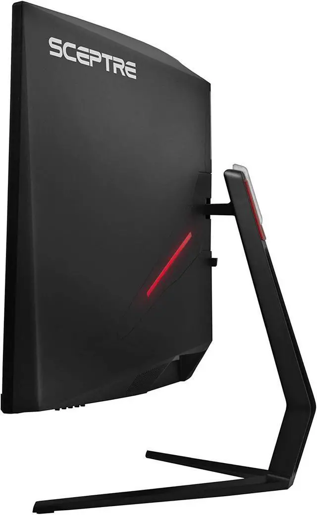 Alt view image 6 of 6 - Sceptre 35 Inch Curved UltraWide 21: 9 LED Creative Monitor QHD 3440x1440 Frameless AMD Freesync HDMI DisplayPort Up to 100Hz, Machine Black 2020