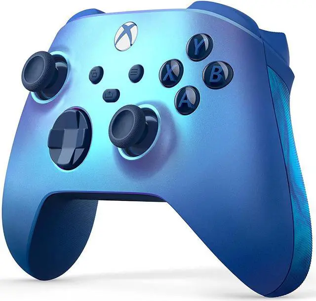 Alt view image 2 of 4 - Xbox Core Wireless Controller  Aqua Shift Special Edition