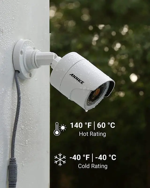 Alt view image 7 of 7 - ANNKE 5MP lite Wired Security Camera System, 5-in-1 H.265+ 8CH DVR with 1 TB Hard Drive and (4) 1080p Weatherproof HD-TVI Surveillance Bullet Cameras, 100 ft Night Vision, Instant Email Alert