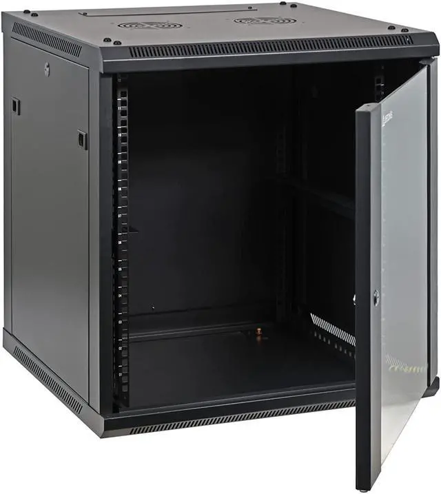 Main image of AEONS 12U Professional Wall Mount IT Cabinet Enclosure 19-Inch Server Network Rack Black