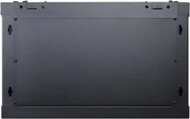 Alt view image 5 of 7 - AEONS 6U Professional Wall Mount Network Server Cabinet Enclosure 19-Inch Server Network Rack 16-Inches Deep Black