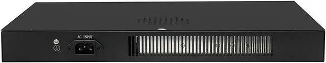 Alt view image 4 of 4 - 24 Port Full Gigabit PoE Switch with 2 Gigabit SFP Uplink Ports, Up to 30W Per Port, 48V Standard POE, Total Budget 300W, 803.af/at Compliant, Unmanaged Plug and Play, Rack Mount