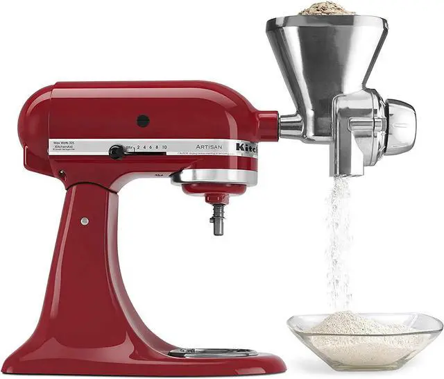Main image of KitchenAid KGM All Metal Grain Mill Attachment, Size: 1