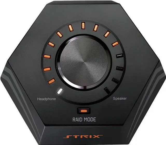 Alt view image 2 of 7 - ASUSStrix RAID DLX 7.1 PCIe Gaming Sound Card with High Performance Headphone Amp (600ohm) & Audiophile-Grade DAC and 124dB SNR