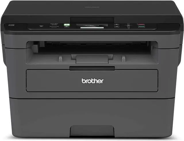 Main image of Brother Compact Monochrome Laser Printer, HLL2390DW, Convenient Flatbed Copy & Scan, Wireless Printing, Duplex Two-Sided Printing
