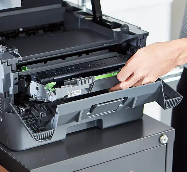 Alt view image 5 of 5 - Brother Compact Monochrome Laser Printer, HLL2390DW, Convenient Flatbed Copy & Scan, Wireless Printing, Duplex Two-Sided Printing