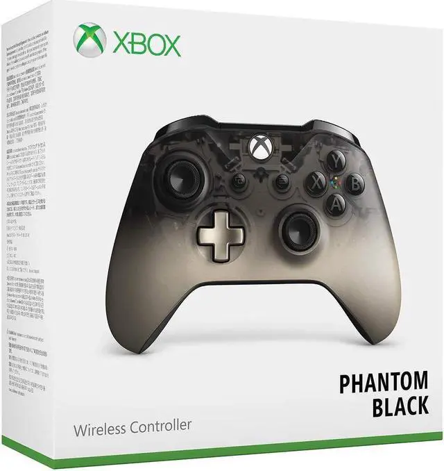 Alt view image 5 of 5 - Xbox Wireless Controller - Phantom Black Special Edition - Xbox One (Discontinued)