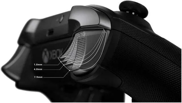 Alt view image 5 of 5 - Xbox Elite Wireless Series 2 Controller Black - Bluetooth Connectivity