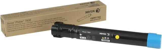 Main image of Xerox Phaser 7800 Cyan High Capacity Toner-Cartridge (17200 Pages) - 106R01566